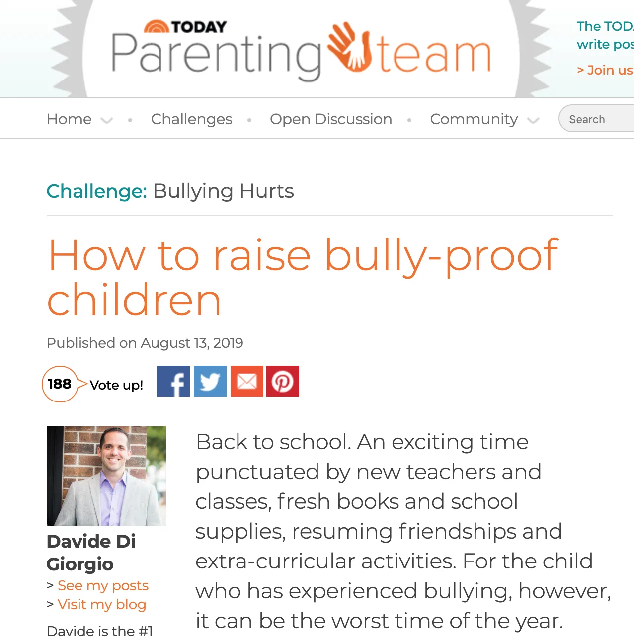How To Raise Bully-Proof Children