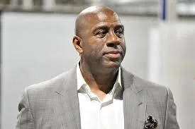 Magic Johnson leaves Lakers
